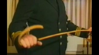 Britiske marinens kvinne caned