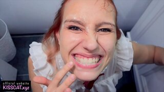 Bonk u lice Duboko grlo za mlade Ljepotice i seks u Zubima za Čišćenje